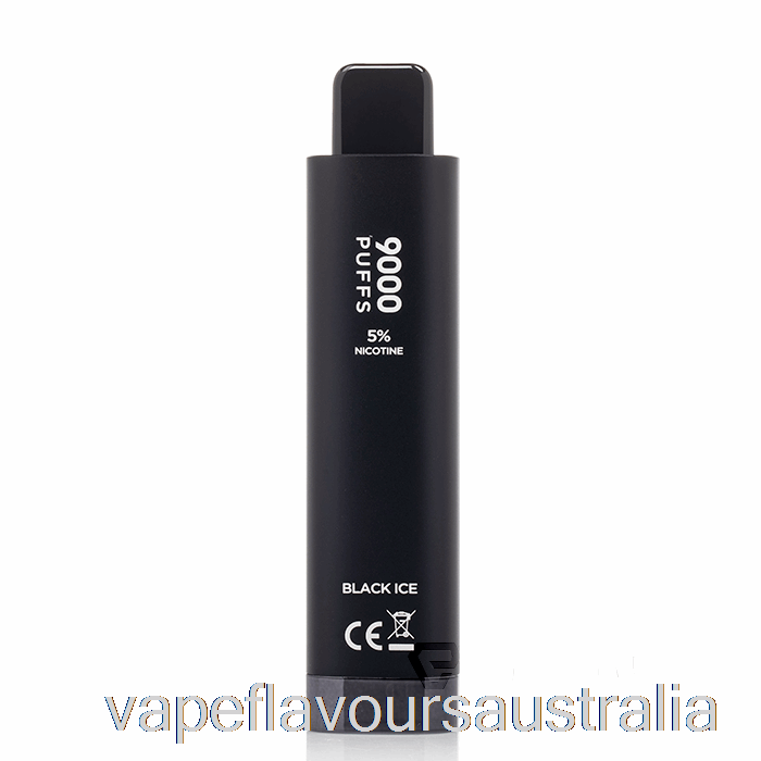 Vape Flavours Australia HQD Cuvie Plus 2.0 9000 Disposable Black Ice